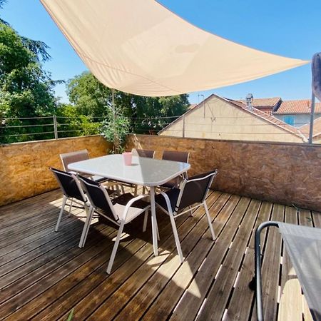 トゥールーズT3 En Duplex Pour 6 Pers Bien Place Terrasse Et Parking Inclusアパートメント エクステリア 写真