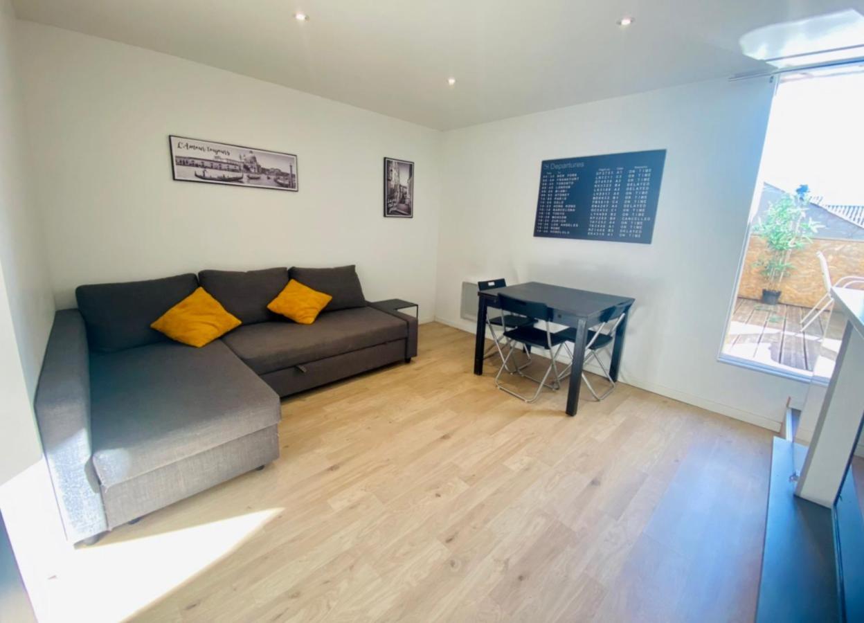 トゥールーズT3 En Duplex Pour 6 Pers Bien Place Terrasse Et Parking Inclusアパートメント エクステリア 写真